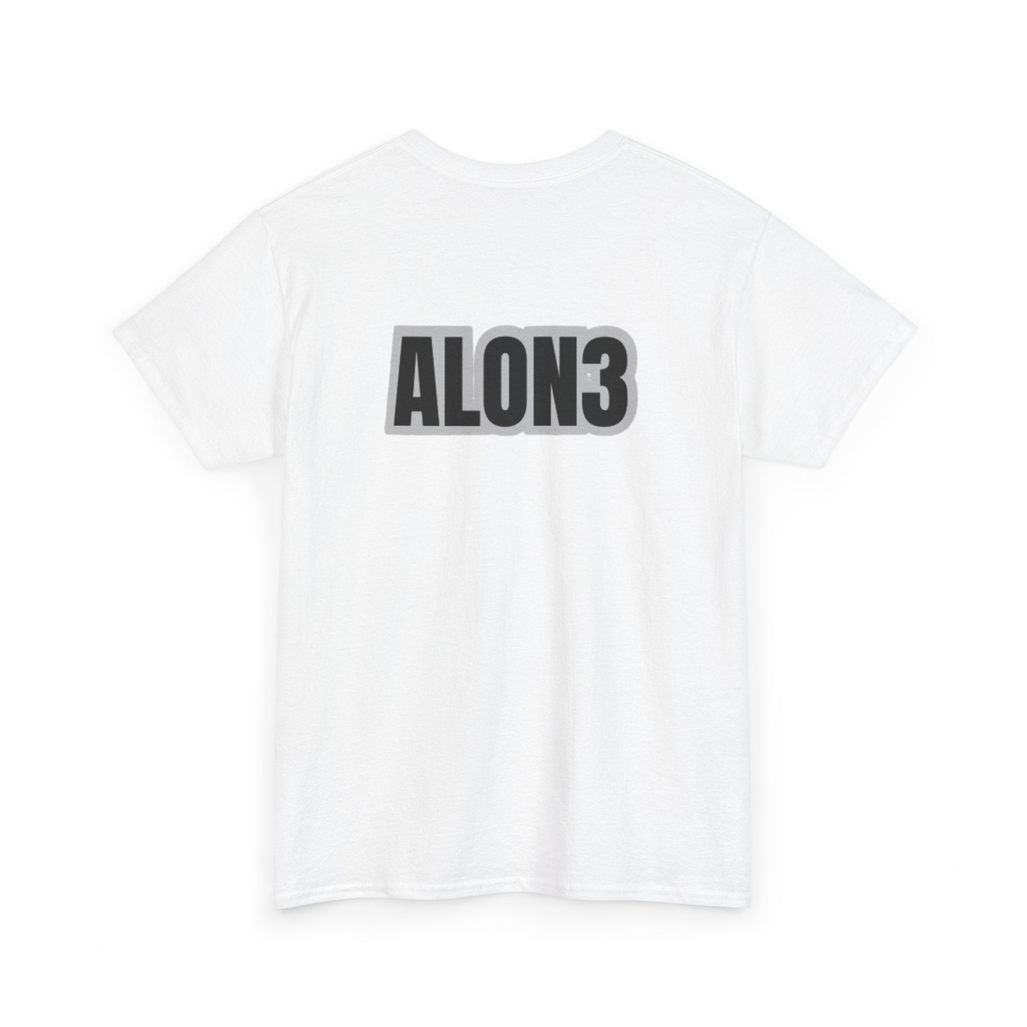 Graphic Tee — 'I  "heart" Glocks' Heart Logo T-Shirt (ALON3 Backprint)