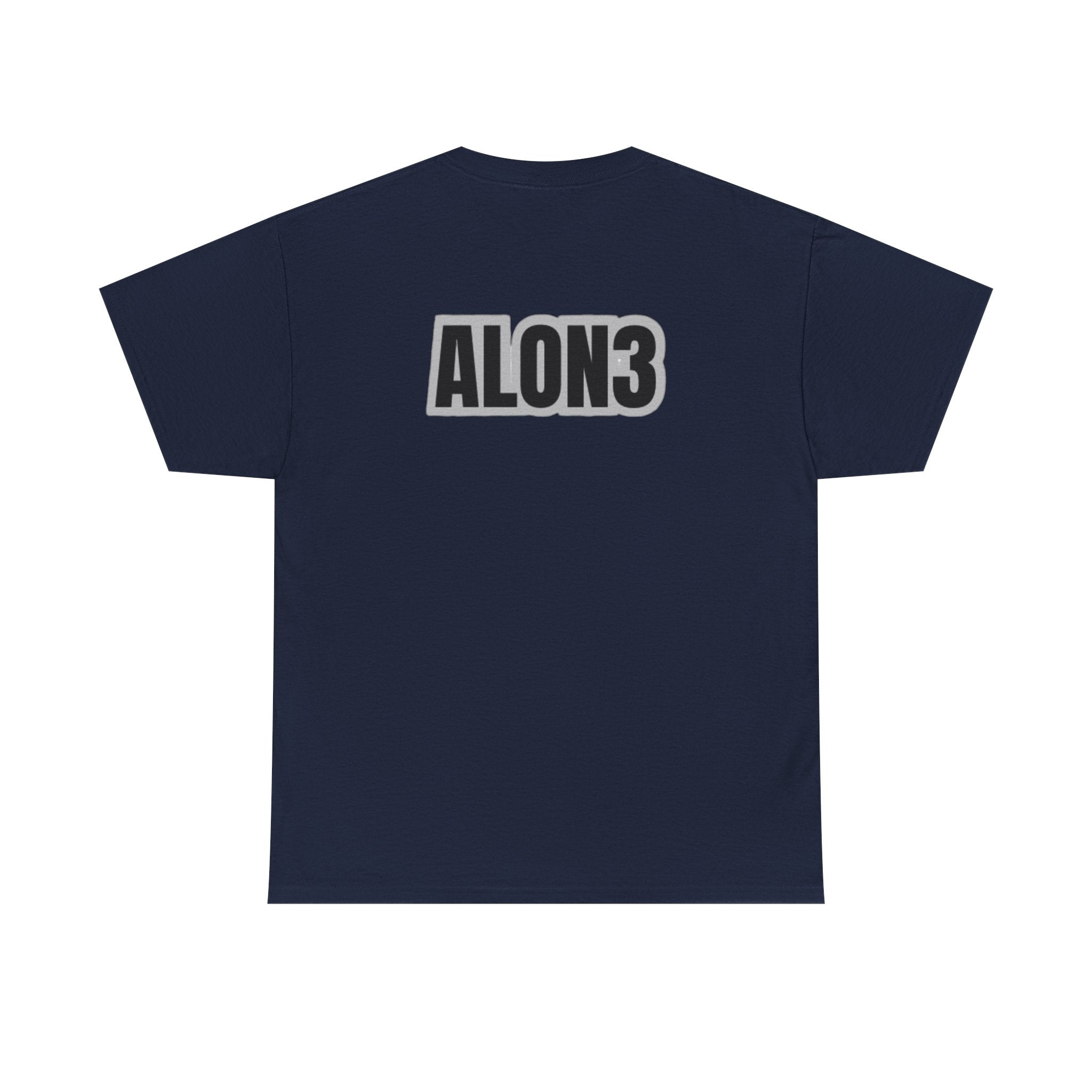 Graphic Tee — 'I  "heart" Glocks' Heart Logo T-Shirt (ALON3 Backprint)