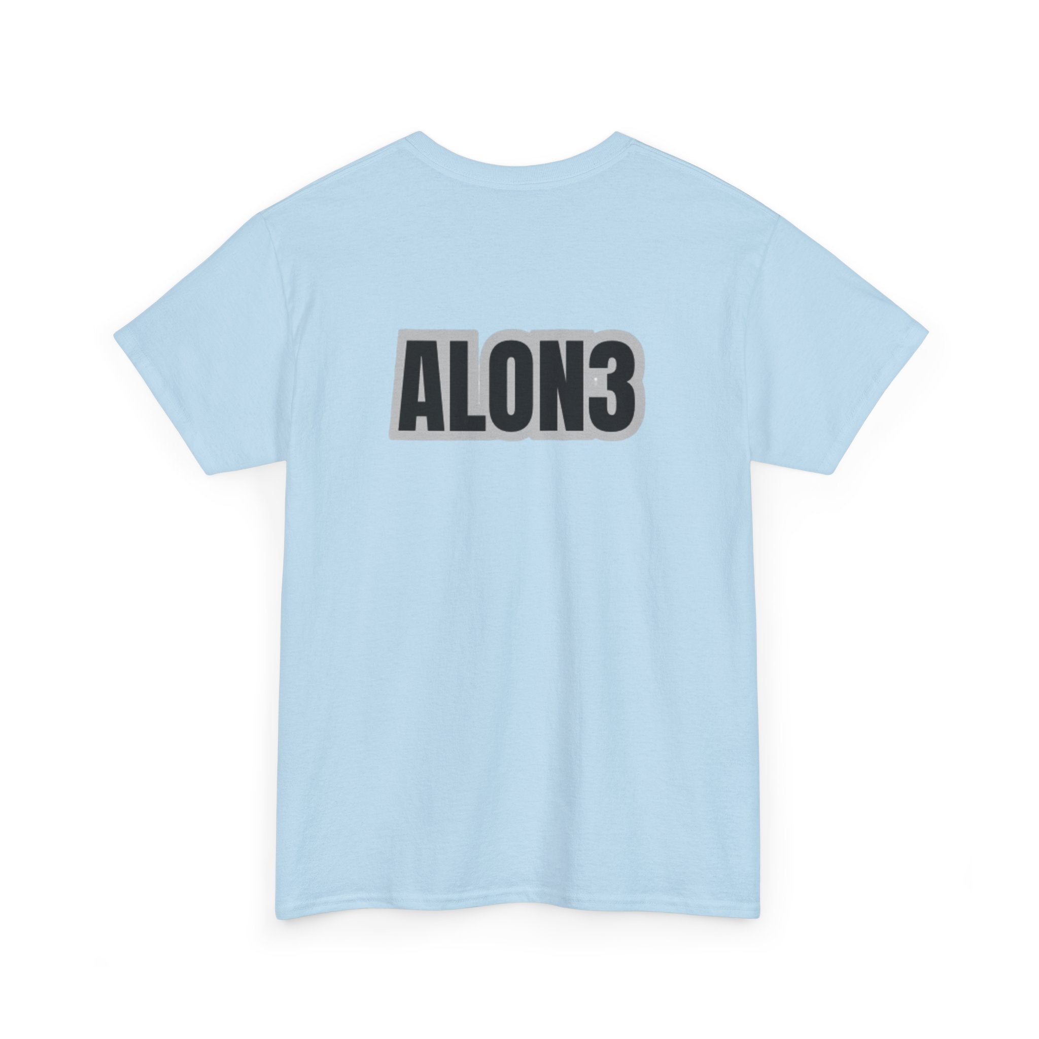 Graphic Tee — 'I  "heart" Glocks' Heart Logo T-Shirt (ALON3 Backprint)
