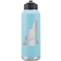 New Hampshire Home 32 oz Water Bottle | Light Blue