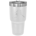 Alaska Home 30 oz Tumbler | White
