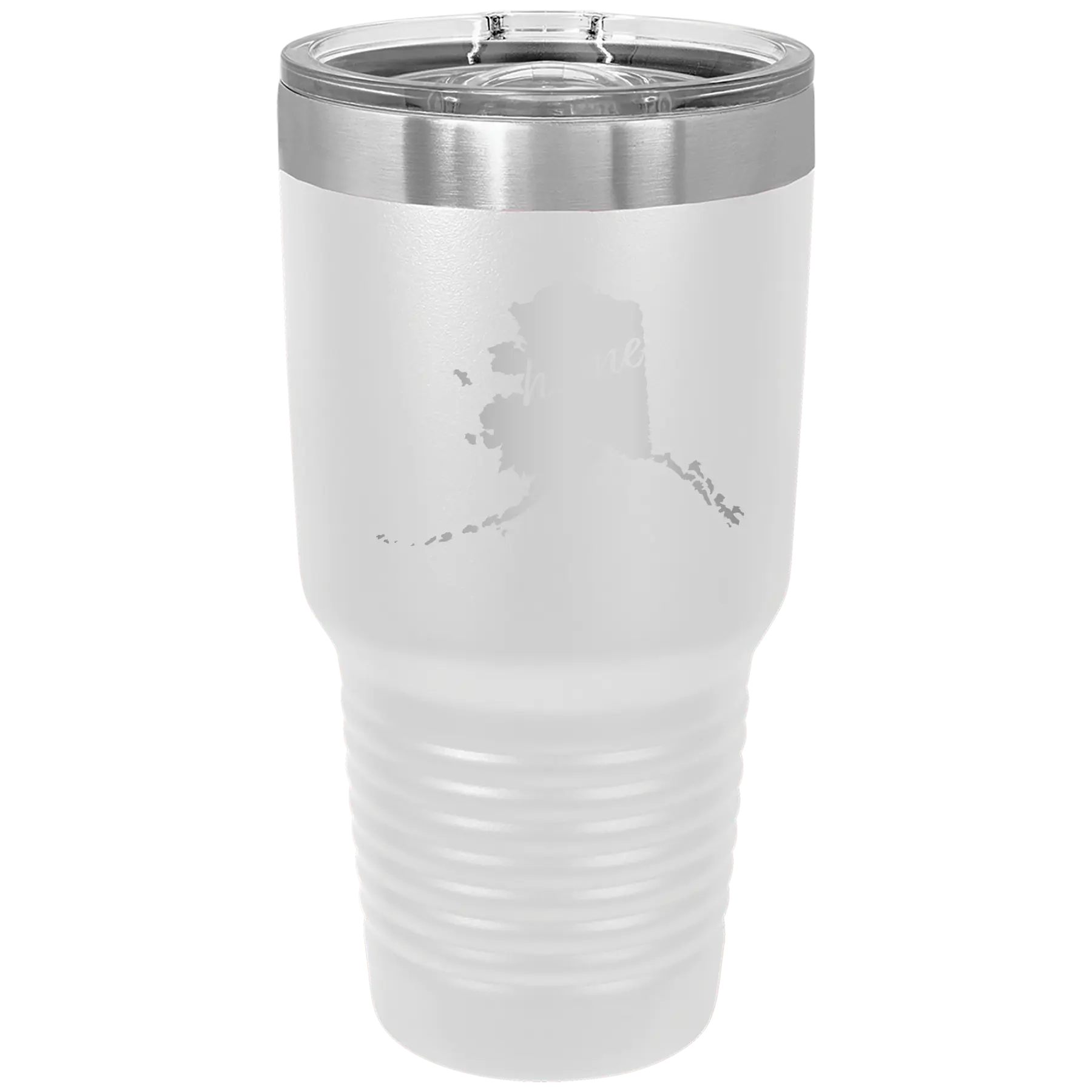 Alaska Home 30 oz Tumbler | White