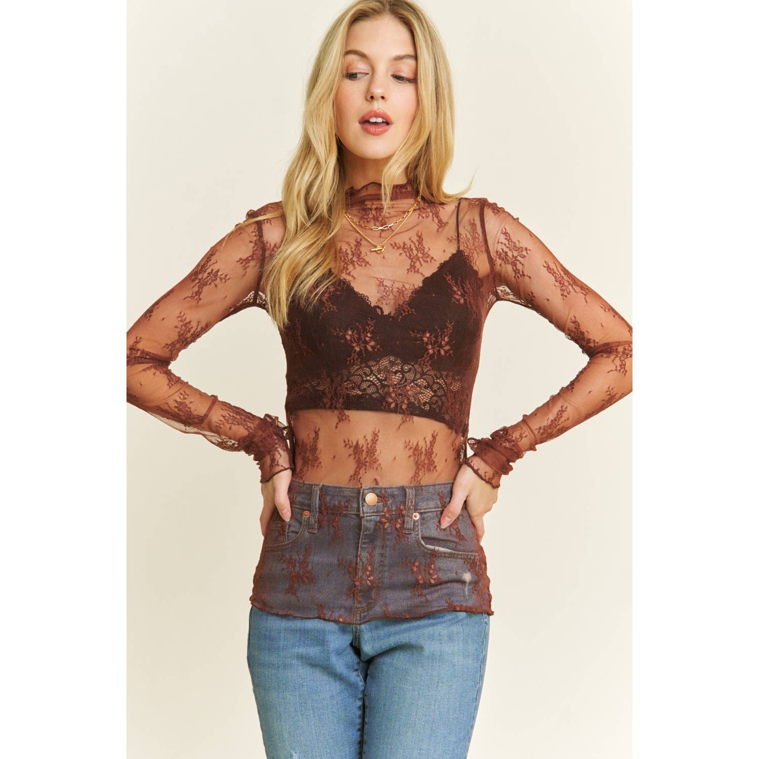 Lace Layer Top