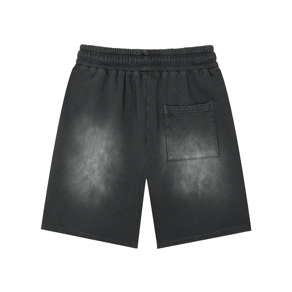 Patch Monkey Washed Shorts