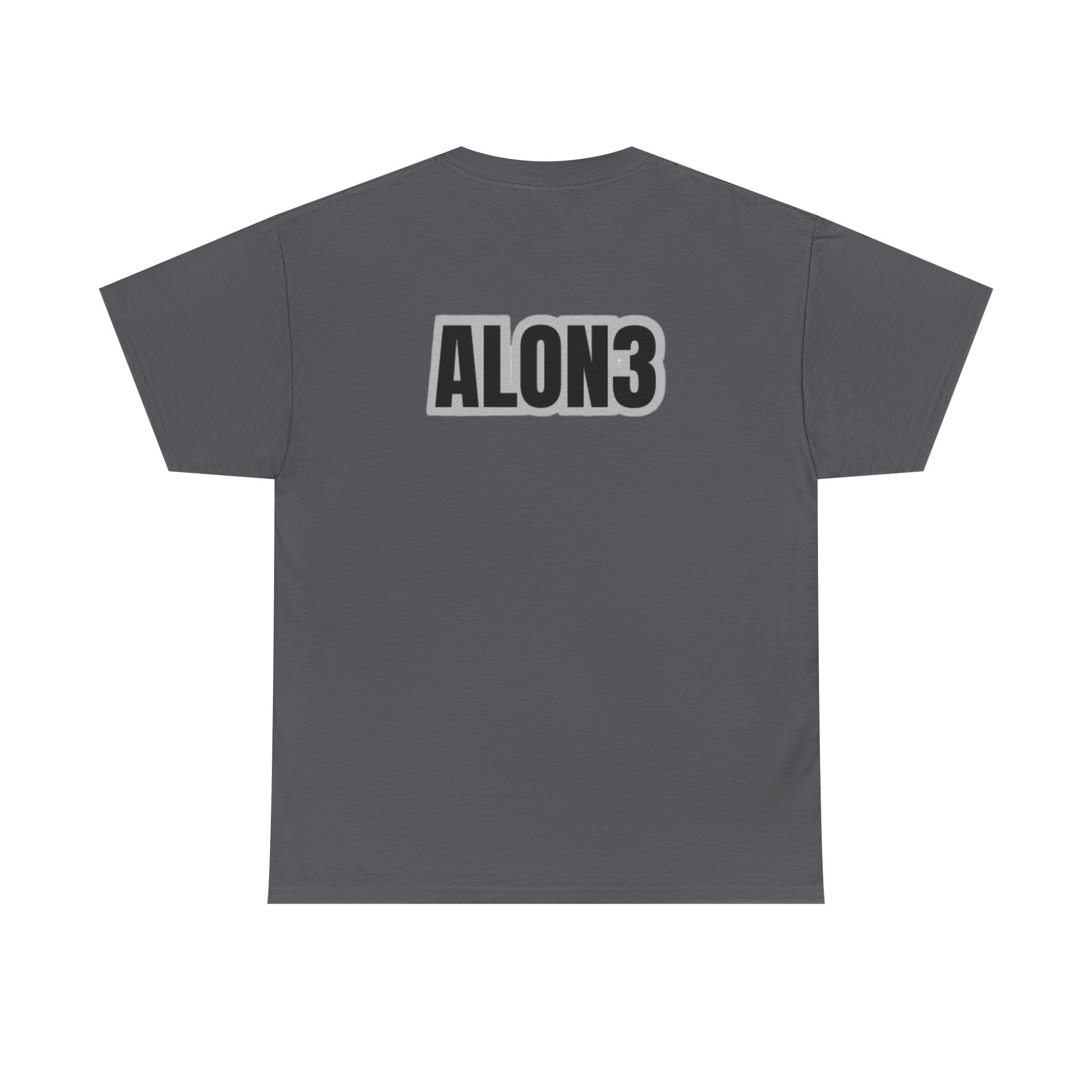 Graphic Tee — 'I  "heart" Glocks' Heart Logo T-Shirt (ALON3 Backprint)