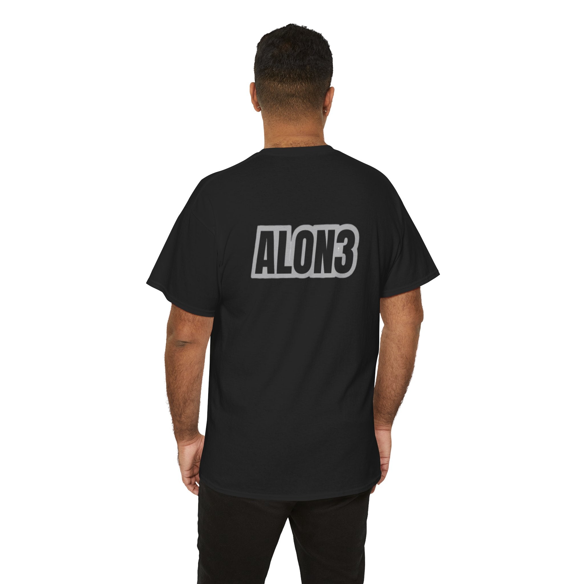 Graphic Tee — 'I  "heart" Glocks' Heart Logo T-Shirt (ALON3 Backprint)