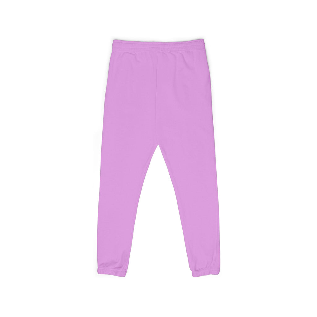 Lavender "Steezy" Sweatpants - Graphic Fleece Joggers