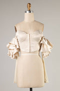 Juliet's Corset Satin Blouse