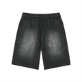 Patch Monkey Washed Shorts