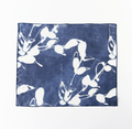 Porto Print Indigo Linen Placemat | 15x18 | Goldie Home