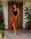 Terracotta Tapestry Sarong