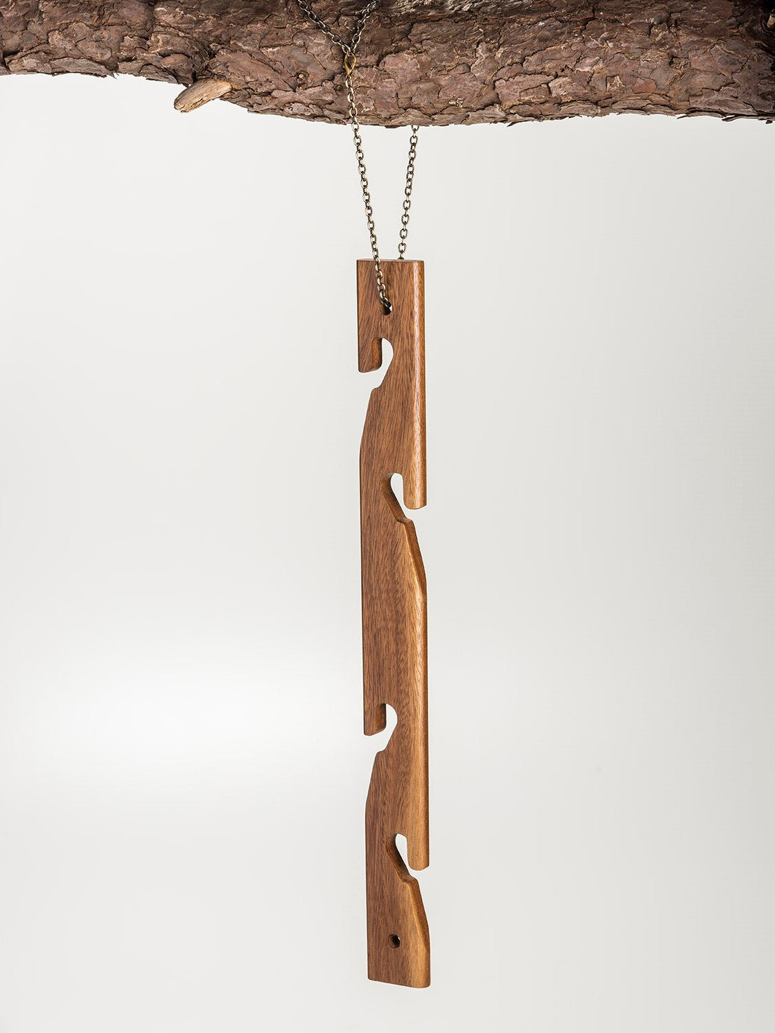 Hanging 4-Pot Plant Holder For 4 And 6 Inch Terra Cotta Pots 23.5 x 2.5