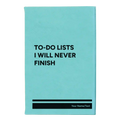 Personalized TO DO List Leatherette Journal (small) | Teal