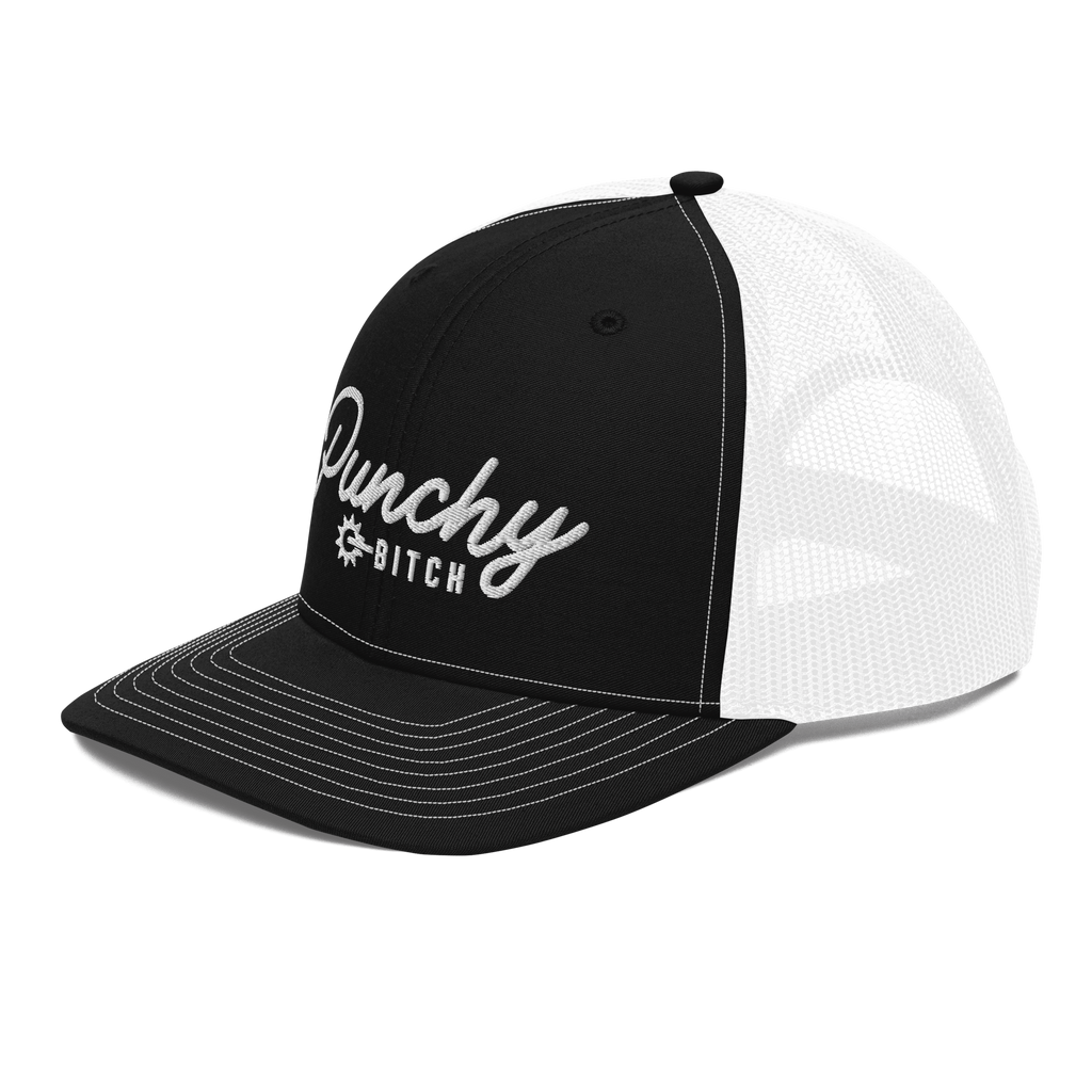 Punchy Bitch Hat - White Logo
