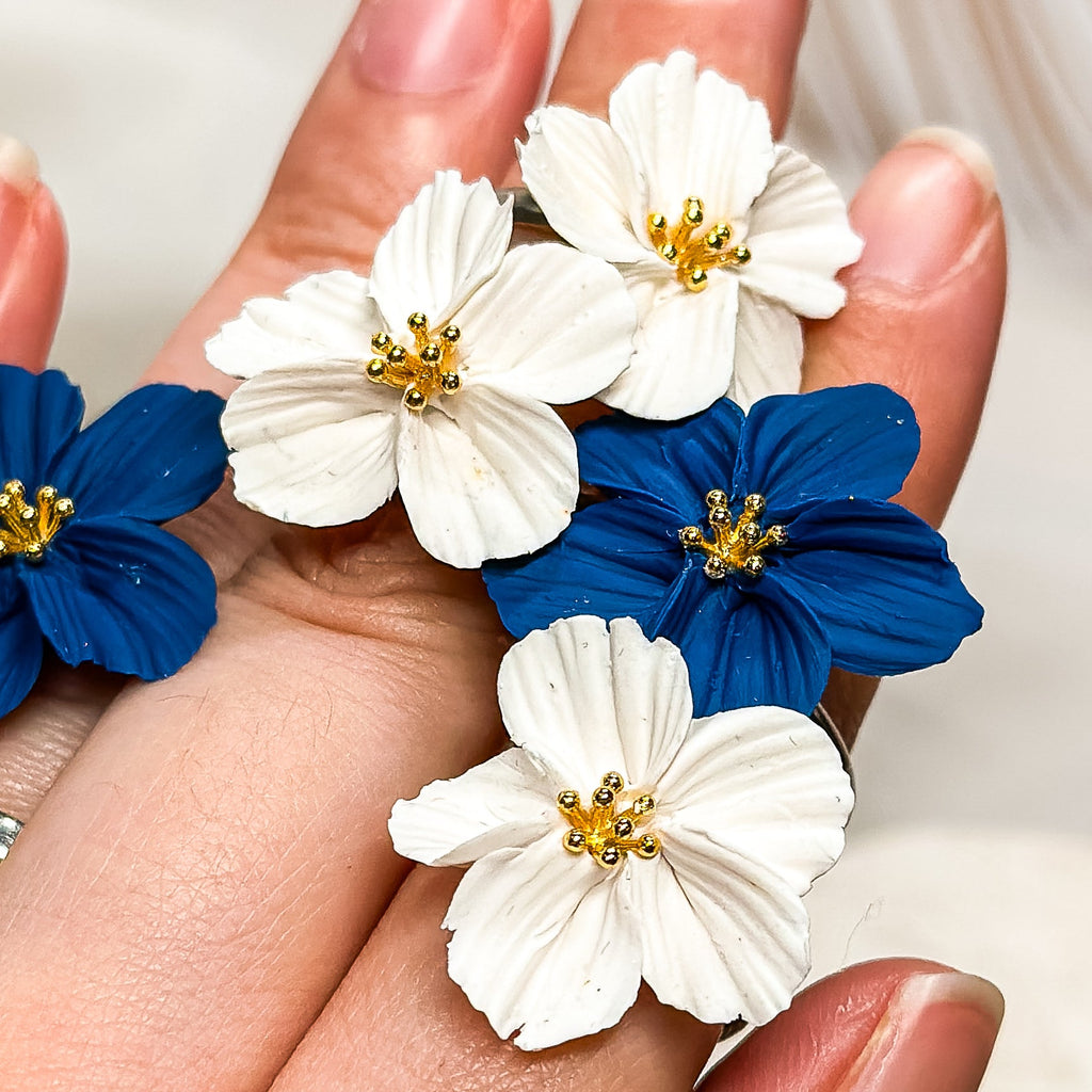Isadora - Floral Adjustable Cocktail Ring